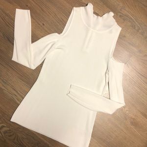 WHBM cold shoulder top